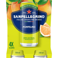Pompelmo Sparkling Fruit Drink (4 x 330ml)