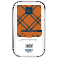 Small Foil Tray With Lid (6pk)