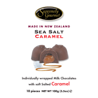 Sea Salt Caramel Milk Chocolates (100g)