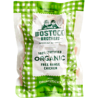 100% Certified Organic Free Range Chicken Drumsticks (900g)