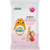 Organic Strawberry Pick-Up Sticks 7+ Months (16g)