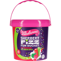 Fabulicious Sherbet Fizz Fun Bucket (700g)