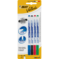 Velleda Fine Whiteboard Markers (4pk)