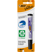 Velleda Black Fine Whiteboard Marker (1pk)
