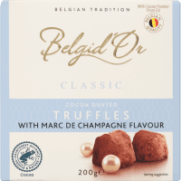 Cocoa Dusted Marc De Champagne Flavour Truffles (200g)