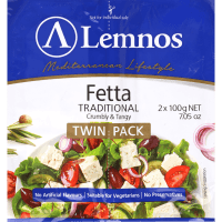 Traditional Fetta Cheese Twin Pack (2 x 100g)