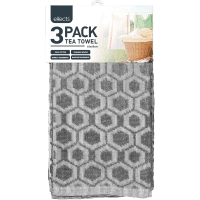 Tea Towels 45x65cm (3pk)