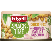 Snack Time Chickpeas With Olive Oil Garlic & Rosemary (70g)