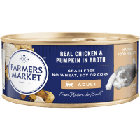 Real Chicken & Pumpkin In Broth Adult Cat Food (80g)