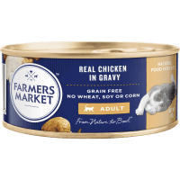 Real Chicken In Gravy Adult Cat Food (80g)