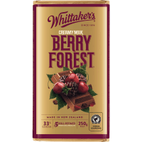 Berry Forest Creamy Milk Chocolate Block (250g)