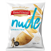 Nude Unsalted Potato Chips (150g)