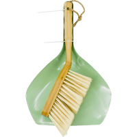 Bamboo Dustpan & Brush Set (1ea)