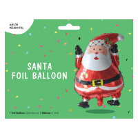 Santa Foil Balloon (1pk)