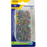 Pearl Headed Pins (200pk)