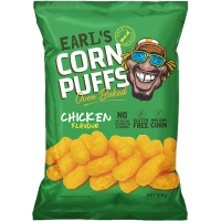 Chicken Oven Baked Corn Puffs (100g)
