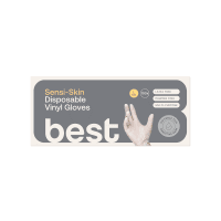 Sensi-Skin Disposable Vinyl Gloves Large (100pk)