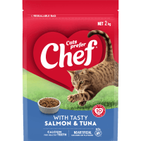 Tasty Salmon & Tuna Cat Food (2kg)