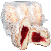 Raspberry Filled Donuts (3pk)