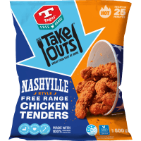 Take Outs Nashville Style Free Range Chicken Tenders (500g)