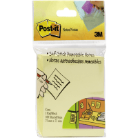 Post-It Notes Yellow 73x73mm (1pk)