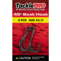 45 Degrees Beak Hook #5/0 (6pk)