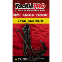 45 Degrees Beak Hook #8/0 (20pk)