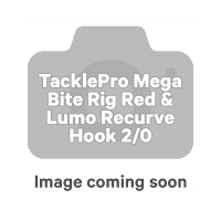 Mega Bite Rig Red & Lumo Recurve Hook 2/0 (1ea)