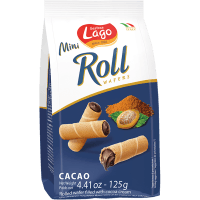 Cocoa Mini Wafer Rolls (125g)
