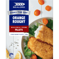 Orange Roughy Wholemeal Crumb Fish Fillets (320g)