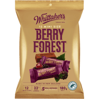 Berry Forest Creamy Milk Chocolate Bars (12 x 15g)