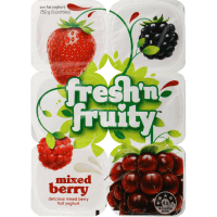 Mixed Berry Yoghurt (6 x 125g)