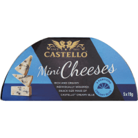 Creamy Blue Mini Cheeses (5 x 19g)