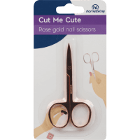 Cut Me Cute Rose Gold Nail Scissors (1pk)