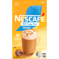 98% Sugar Free Caramel Latte Coffee Sachets (10 x 13.5g)