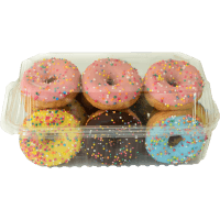 Iced Mini Donuts (12pk)