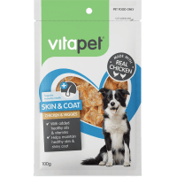 Skin & Coat Chicken & Veggies Dog Treats (100g)