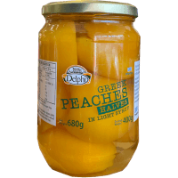 Greek Peach Halves in Light Syrup (680g)