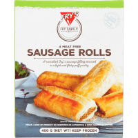 Vegan Meat Free Sausage Rolls (400g)