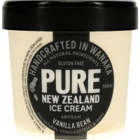Gluten Free Artisan Vanilla Bean Ice Cream (500ml)