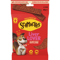 Liver Lover Air-Dried Strapz Dog Treats (200g)