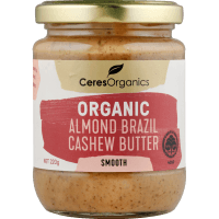 Organic Almond Brazil Cashew Butter (220g)