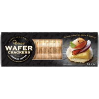 Black Pepper Wafers (100g)