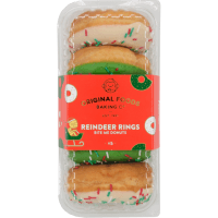 Christmas Donut Rings (5pk)