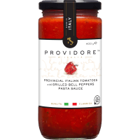 Italian Tomatoes With Grilled Red Peppers Pasta Sauce (400g)