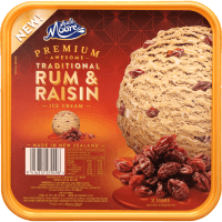 Premium Awesome Traditional Rum & Raisin Ice Cream (2l)