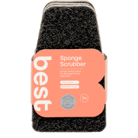 Wedge Sponge Scrubber (3pk)