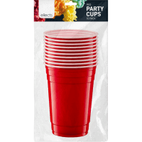 Red Plastic Party Cups (10pk)
