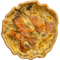 Salmon & Cream Cheese Quiche (200g)