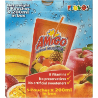 Fruto MultiVita Drink (5 x 200ml)